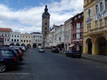 České Budějovice - náměstí z Černou věží