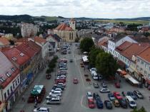 Boskovice, radniční věž - pohled z věže